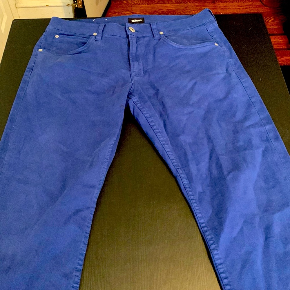 Hudson Blake slim straight mens jeans size 33